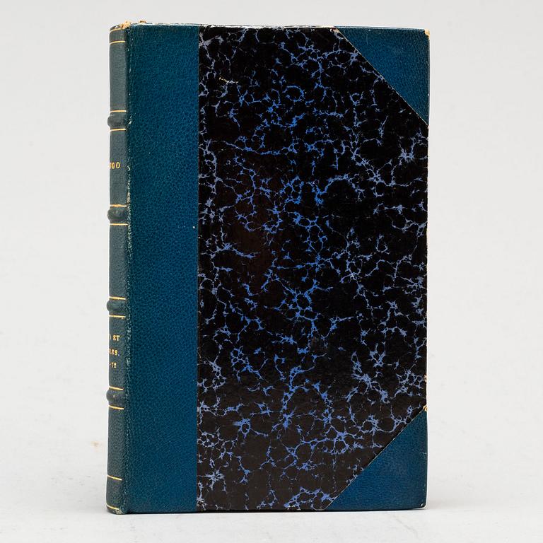 BOOK, Inscribed by Victor Hugo to a close friend.