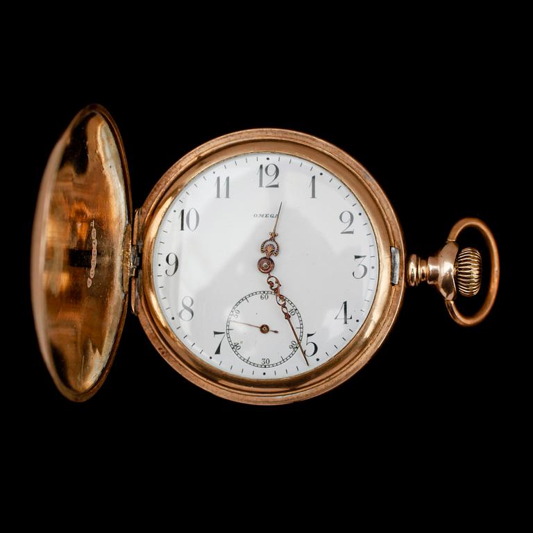 FICKUR, Omega, savonett, sekleskiftet 1900.