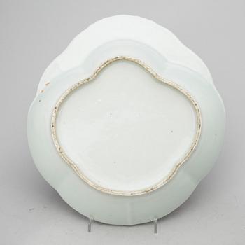SERVISDELAR, 4 stycken, Kina tidigt 1800-tal.