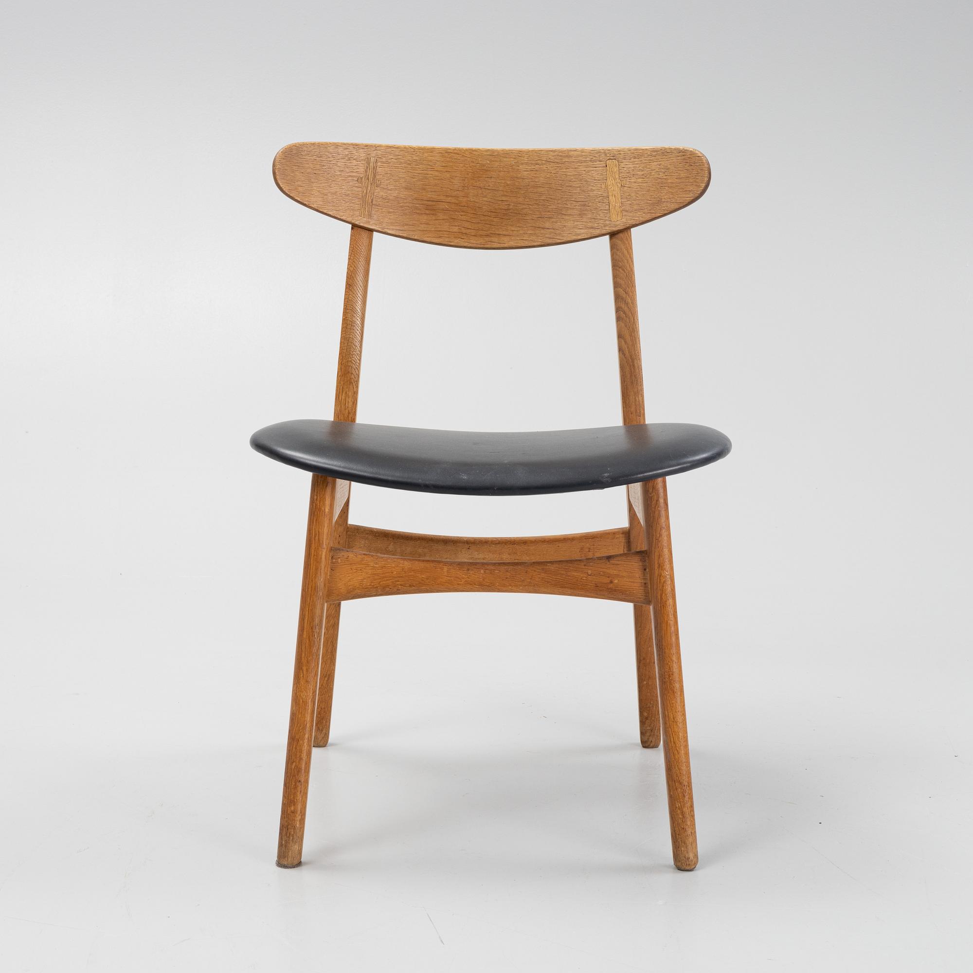 Hans J Wegner, stol, modell CH30, Danmark.