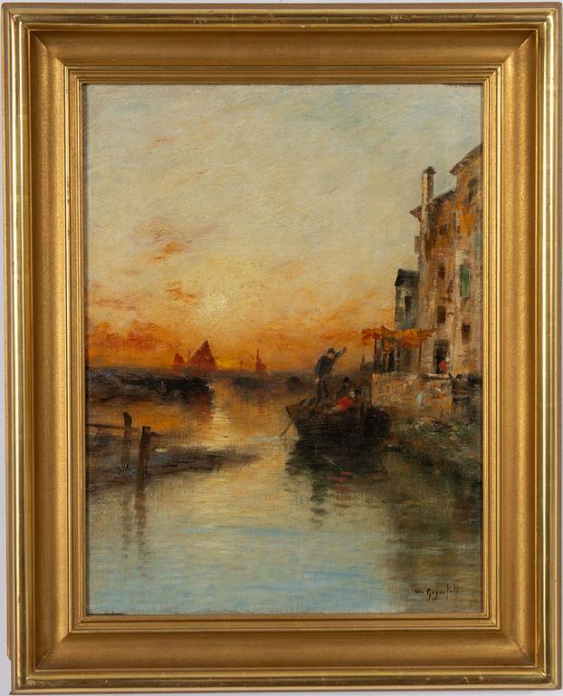 Wilhelm von Gegerfelt, Solnedgång över Venedig.