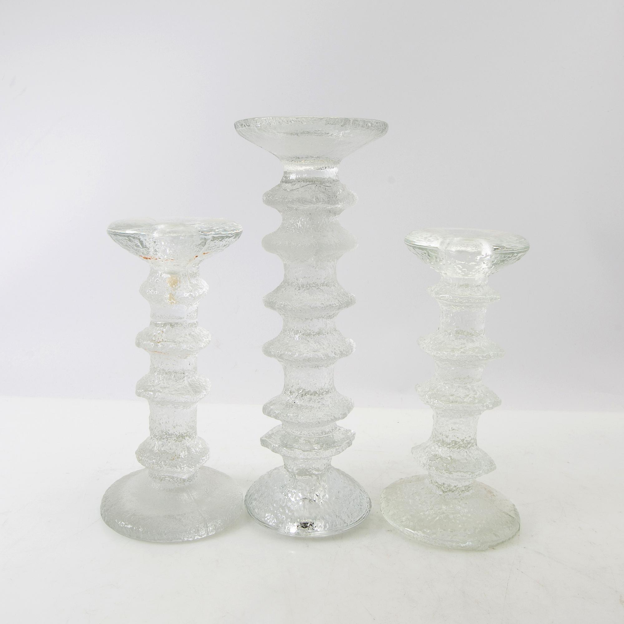 Timo Sarpaneva, ljusstakar, 5 st, "Festivo", Iittala.