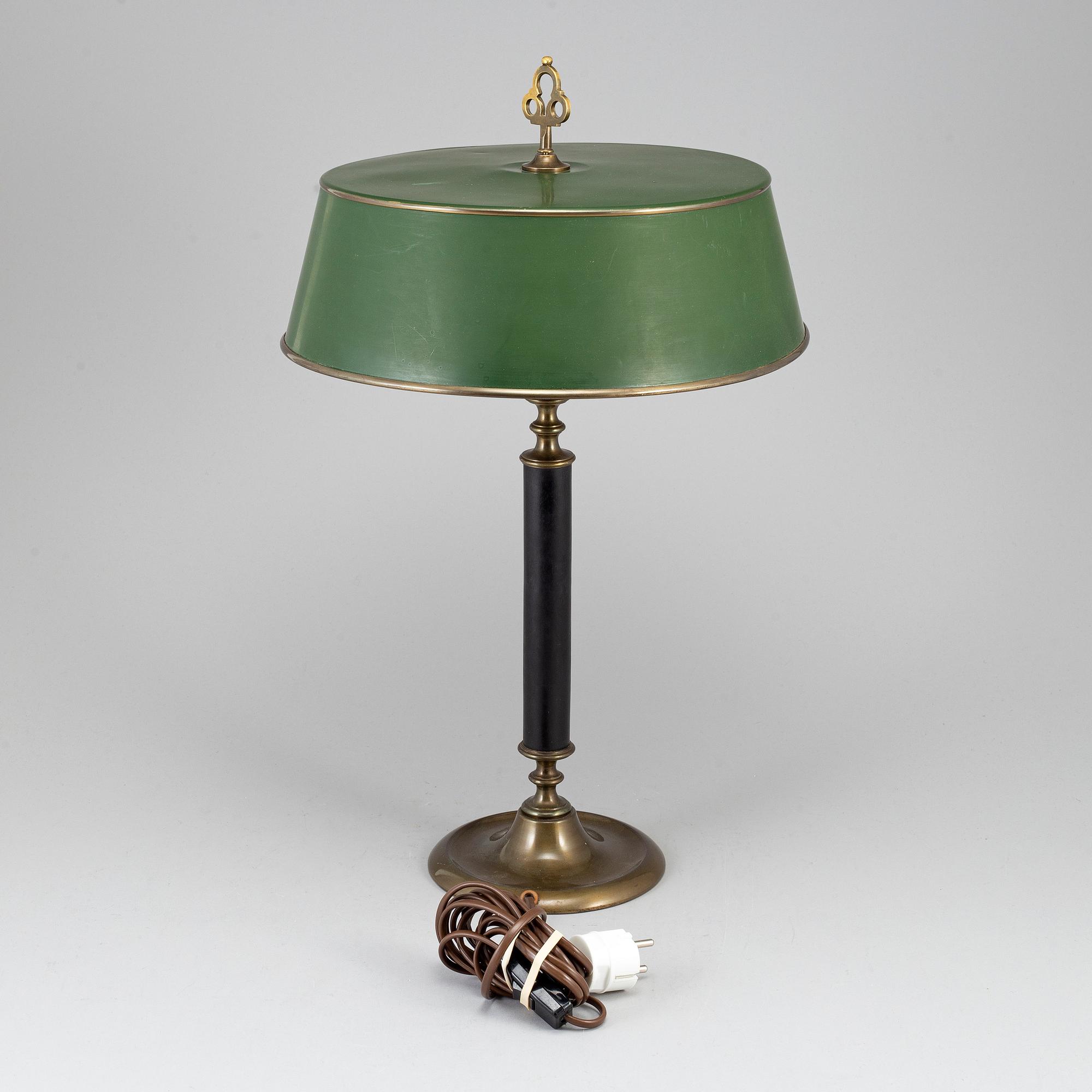 BORDSLAMPA, modell 5760, NK Nordiska Kompaniet, 1900-talets första hälft.