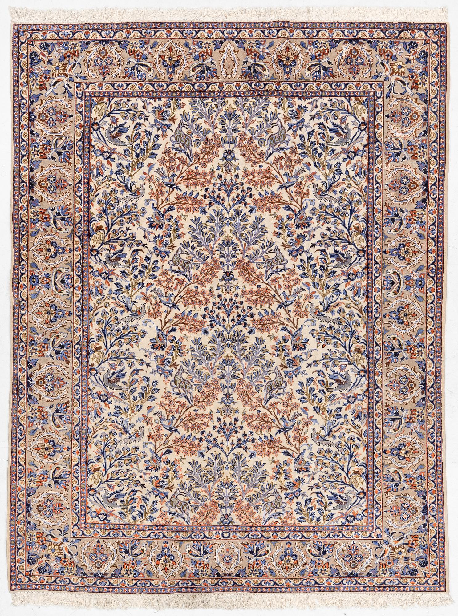 A Najafabad carpet, c. 335 x 255 cm.