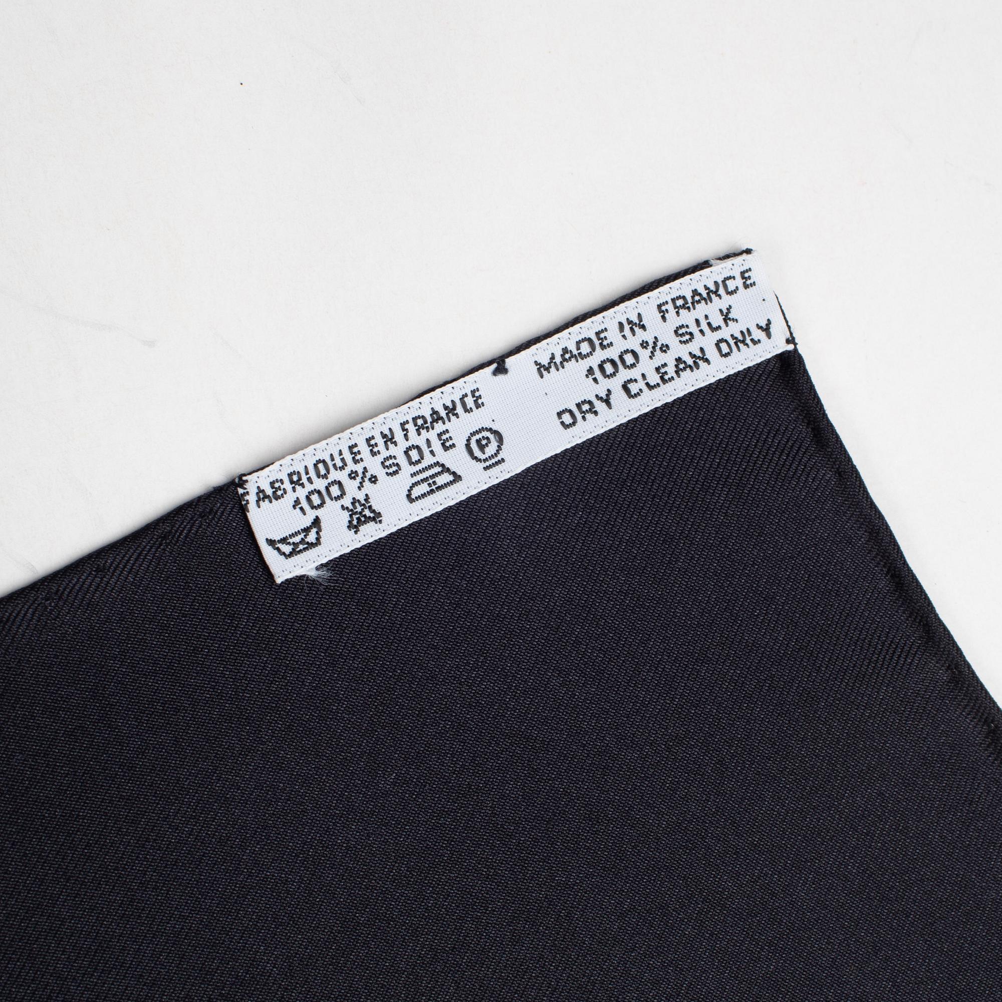 Hermès, scarf, "Poste et Cavalerie".