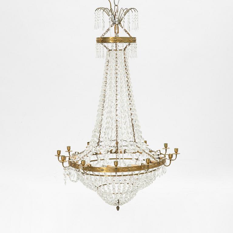 A chandelier, second half of the 20th Century.