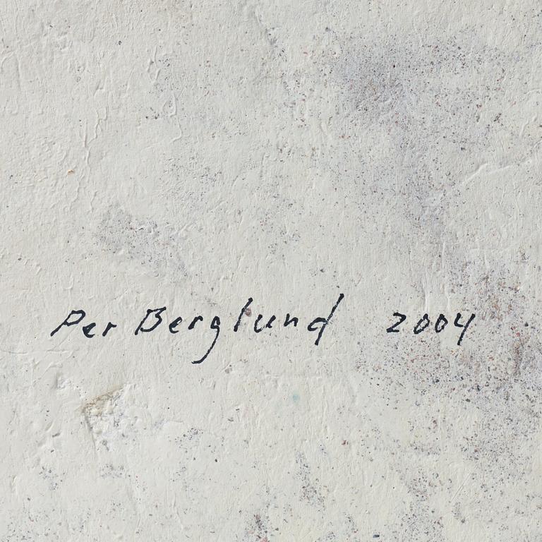PER BERGLUND, relief i gjuten betong, signerad och daterad 2004.
