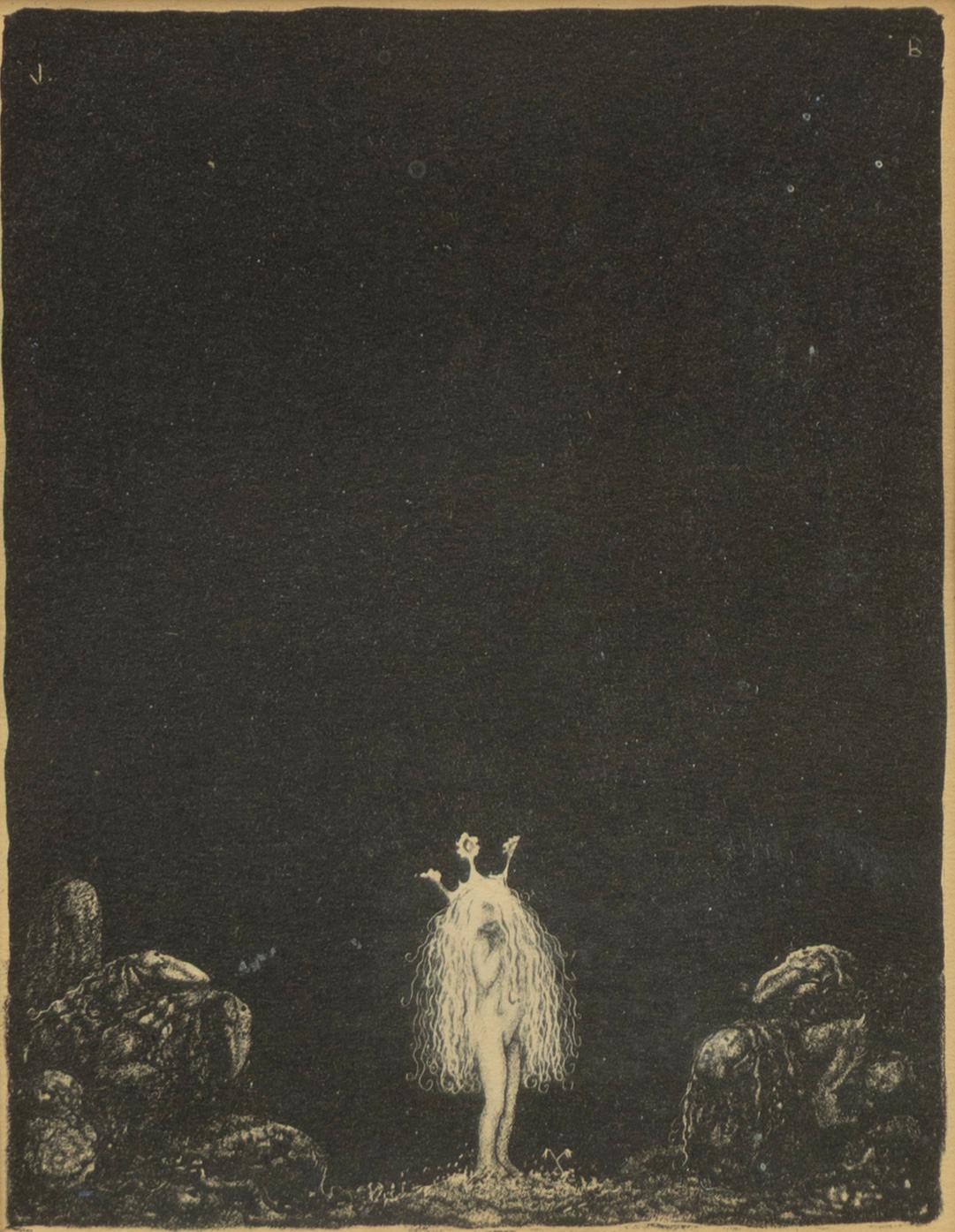 John Bauer, "Den lilla prinsessan och trollen".