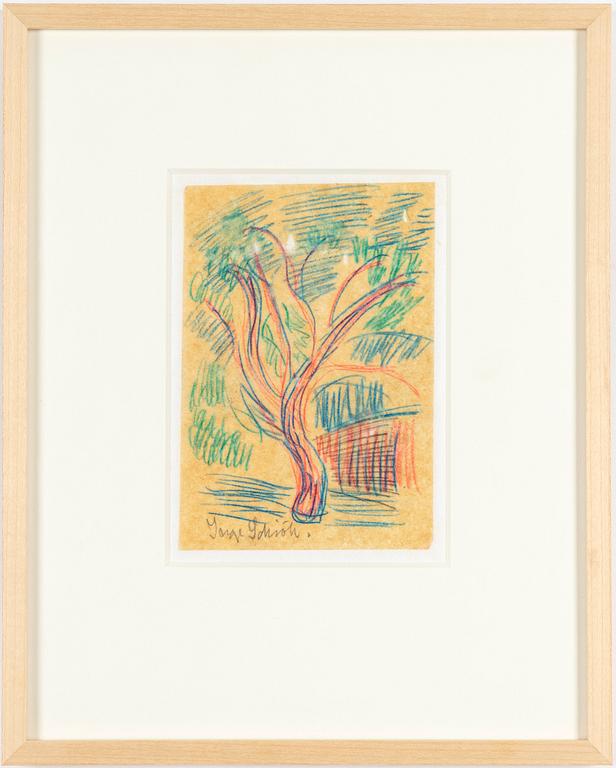 Inge Schiöler, Vindpinat träd.