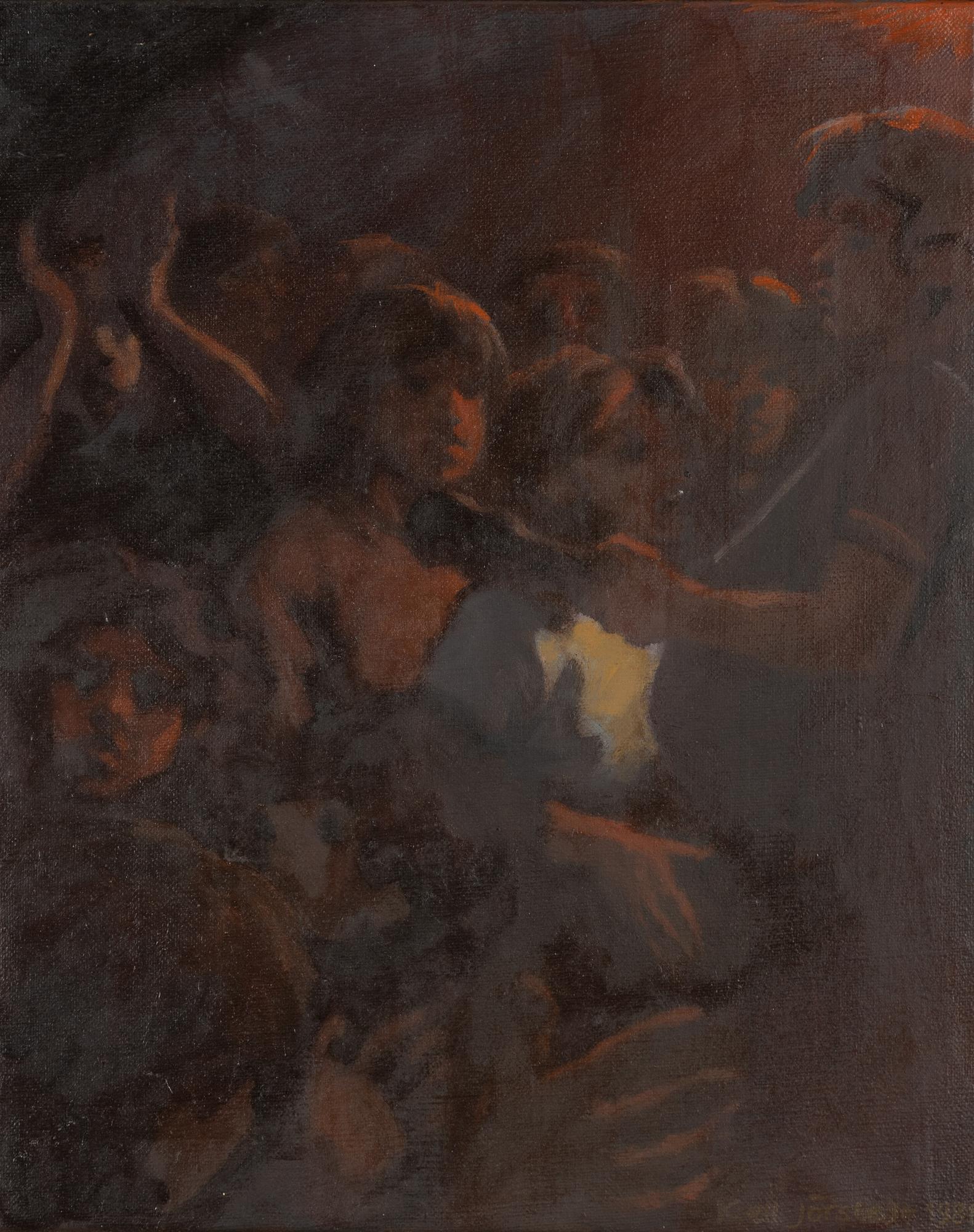 Kjell Jörstedt, oil on canvas, signed and dated 1981.