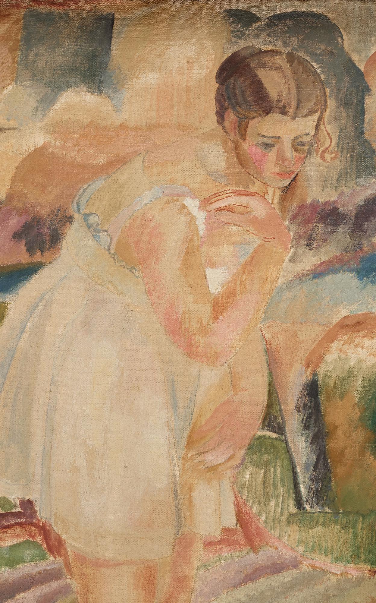 John Sten, "Sovande kvinna" (Sleeping woman).