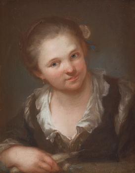 GUSTAF LUNDBERG, pastell, efter Giuseppe Nogari (1699-1766).