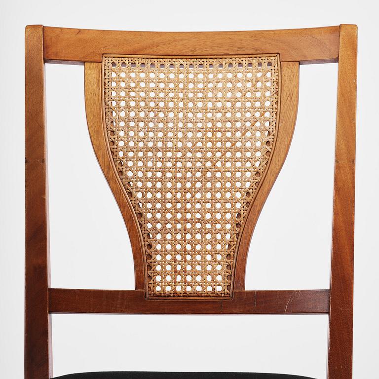 Stolar, 4 stycken, Sverige 1900-talets andra hälft.