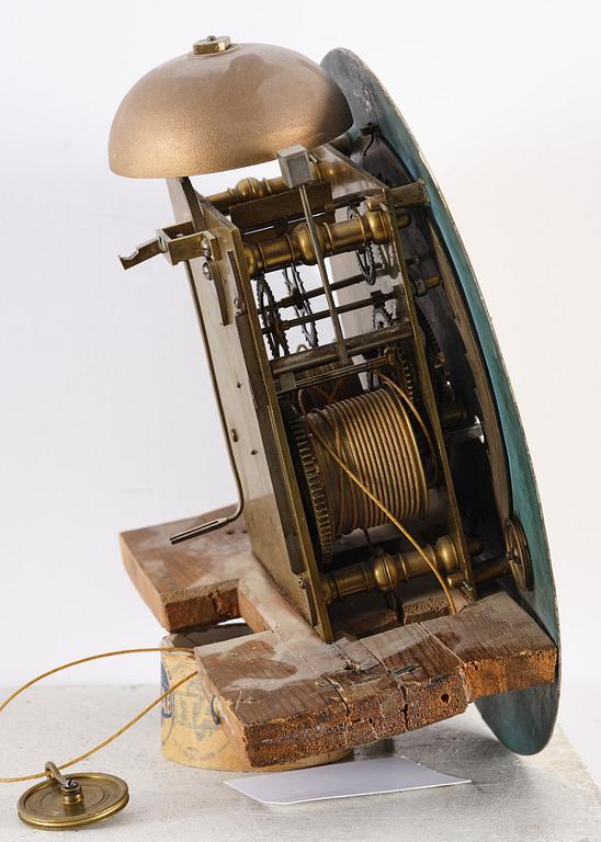 A rococo longcase clock by P. Ernst (watchmaker in Stockholm 1753-84).