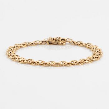 Armband, X-länk 18K guld.