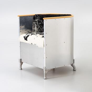 Mats Theselius, Armchair, “Aluminiumfåtölj”, Källemo.