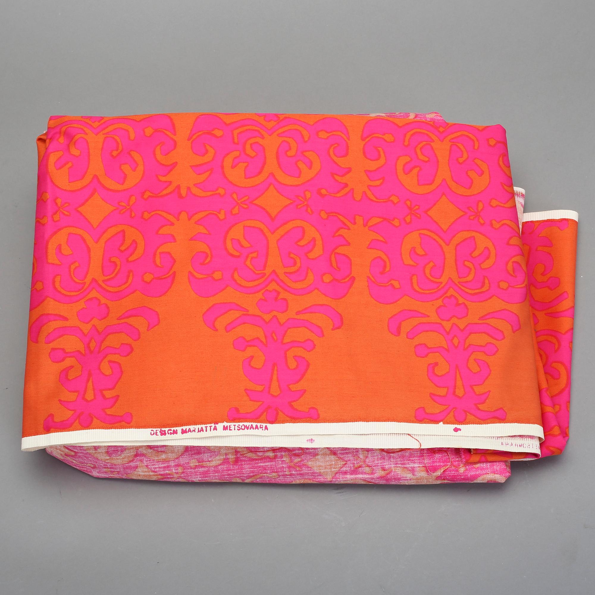 TEXTIL, Marjatta Metsovaara, Finland, 1960-/70-tal.