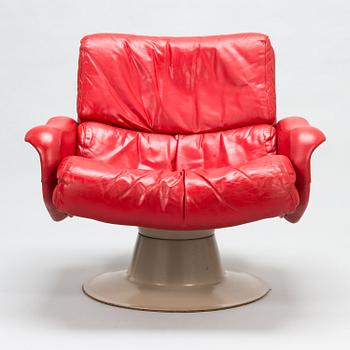 Yrjö Kukkapuro, a 'Saturnus' armchair for Haimi.