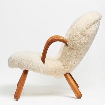 Philip Arctander, tillskriven, "Clam chair /Musling", Vik & Blindheim, Norge.