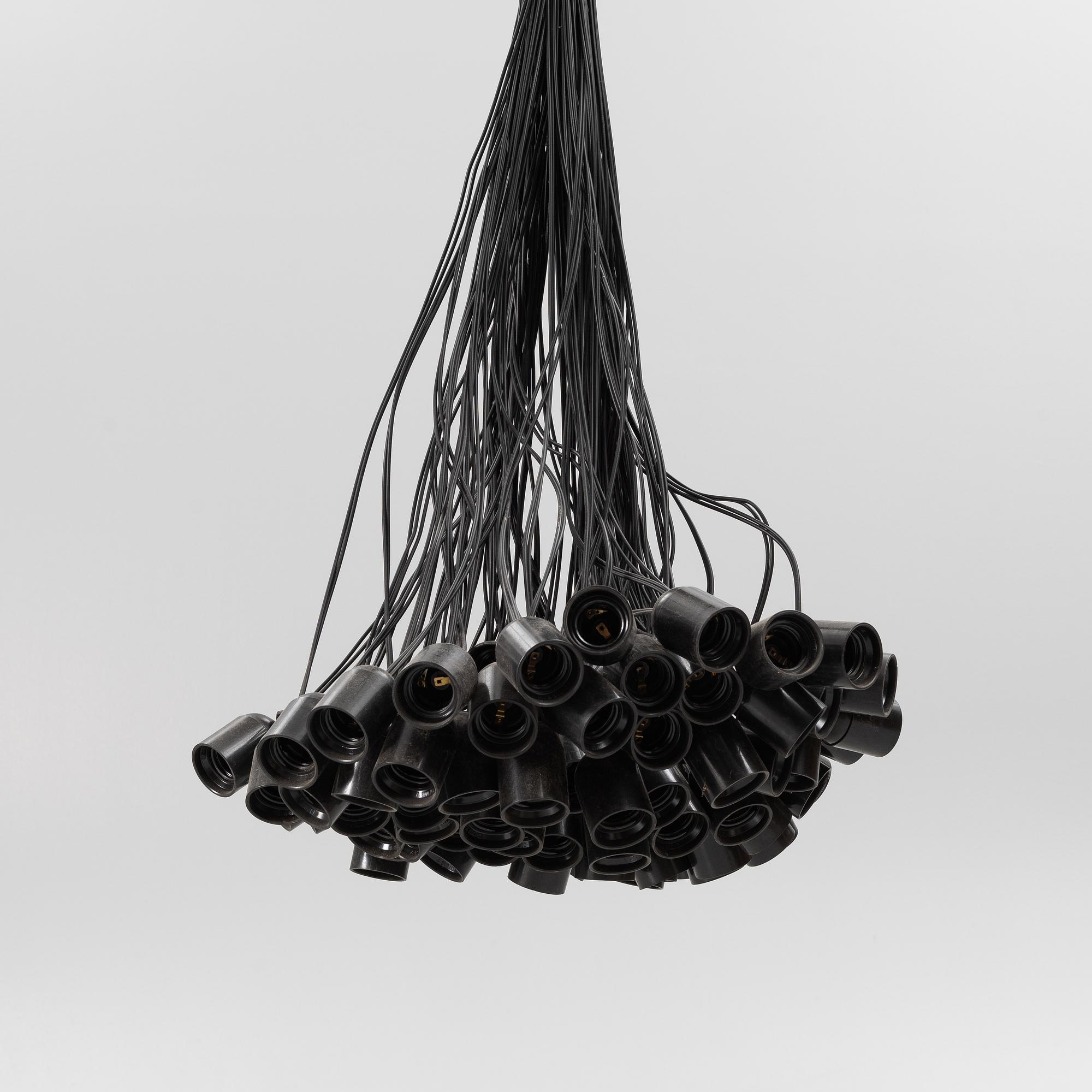 Rody Graumans, taklampa, "85 lamps", Droog Design, Holland, efter 1993, proveniens Lasse Åberg.