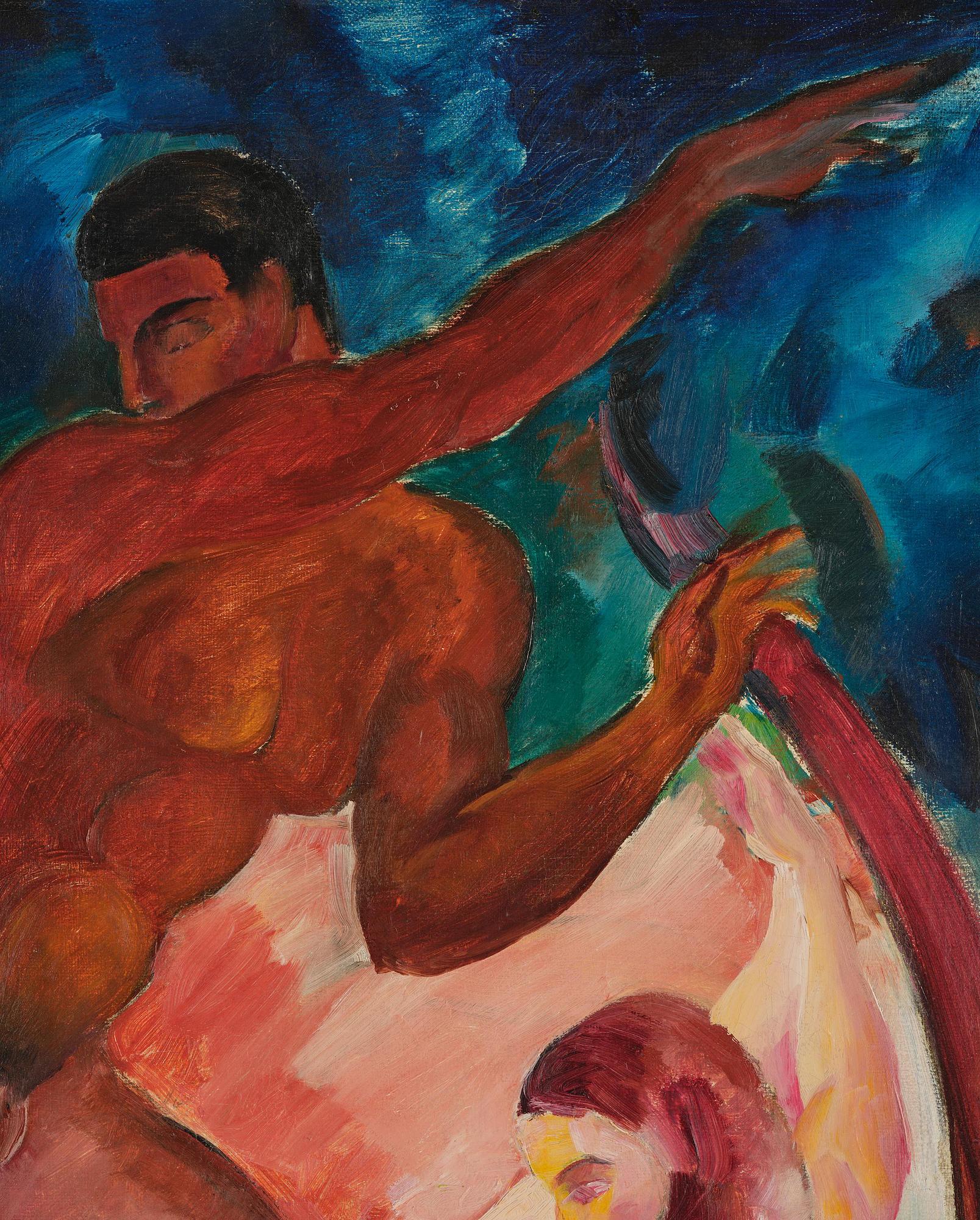 Nils Wedel, Pair in Landscape.