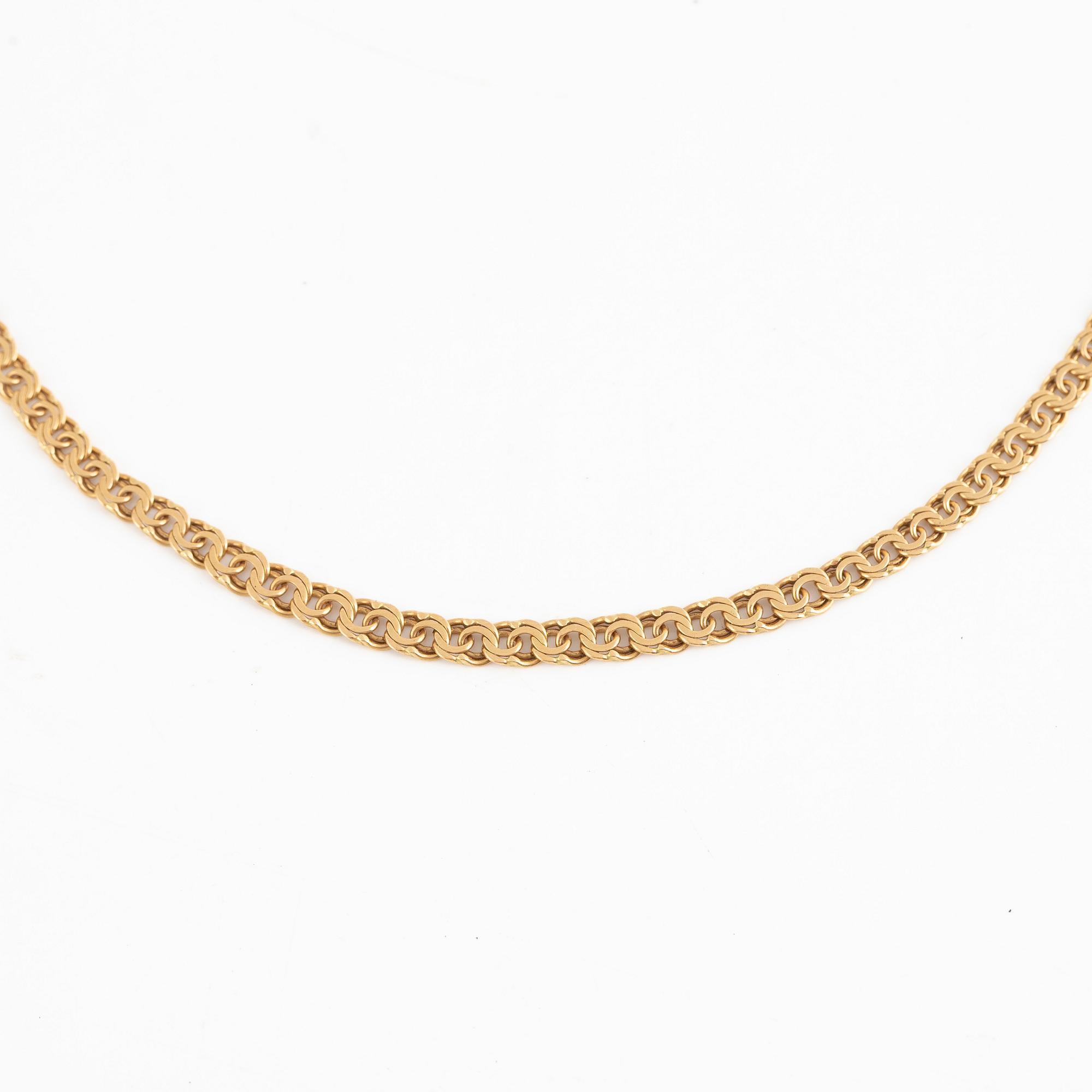 Necklace, 18k gold.