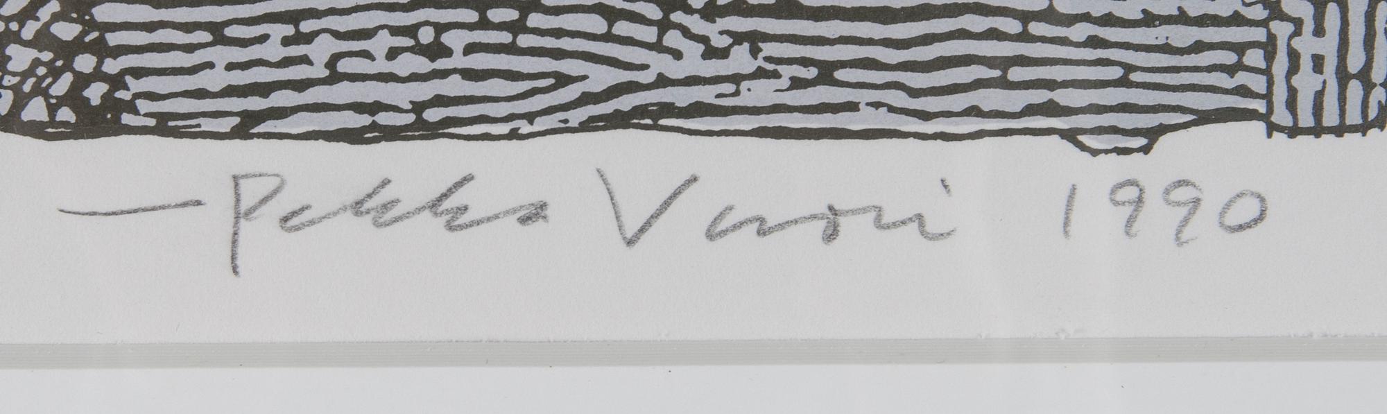PEKKA VUORI, serigrafi, signerad, daterad 1990 och numrerad  35/50.