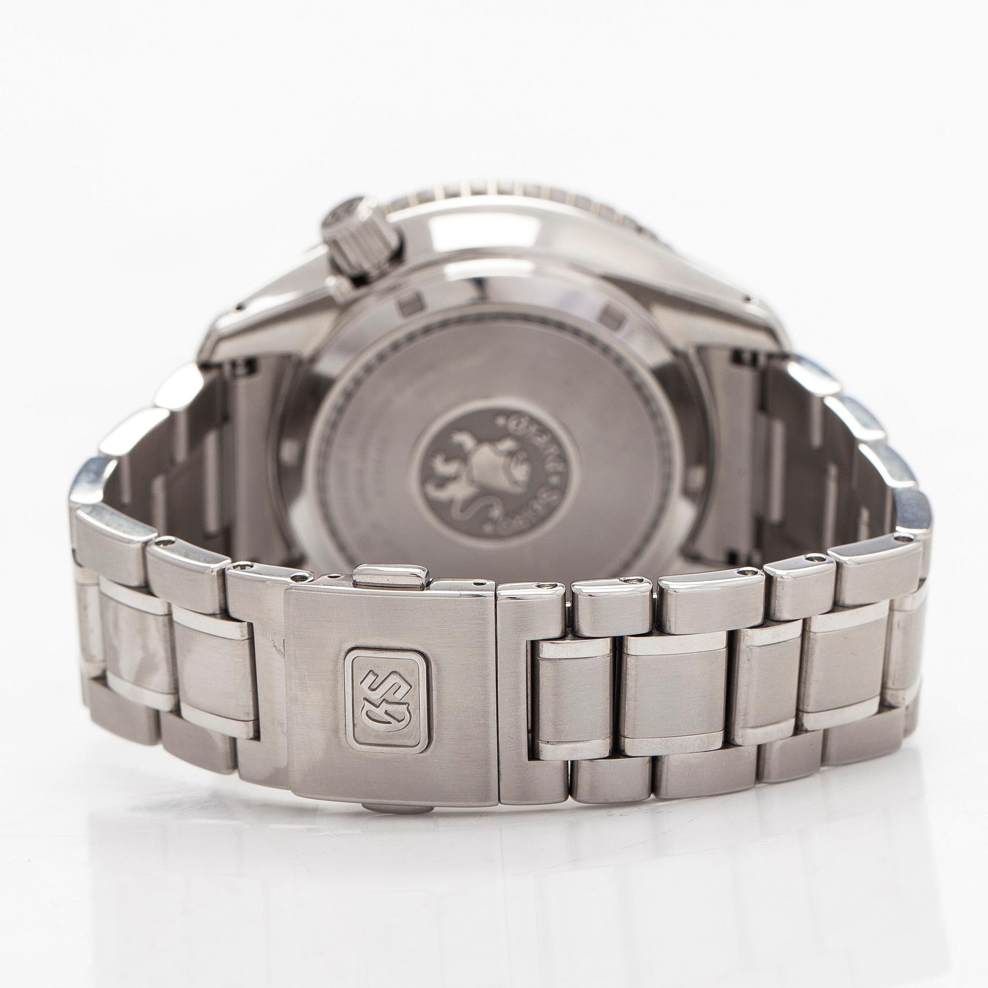 Grand Seiko, Spring Drive, GMT, rannekello, 44 mm.