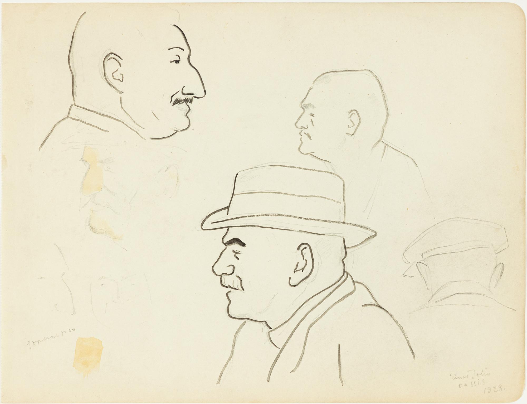 Einar Jolin, Sketch of a Man.