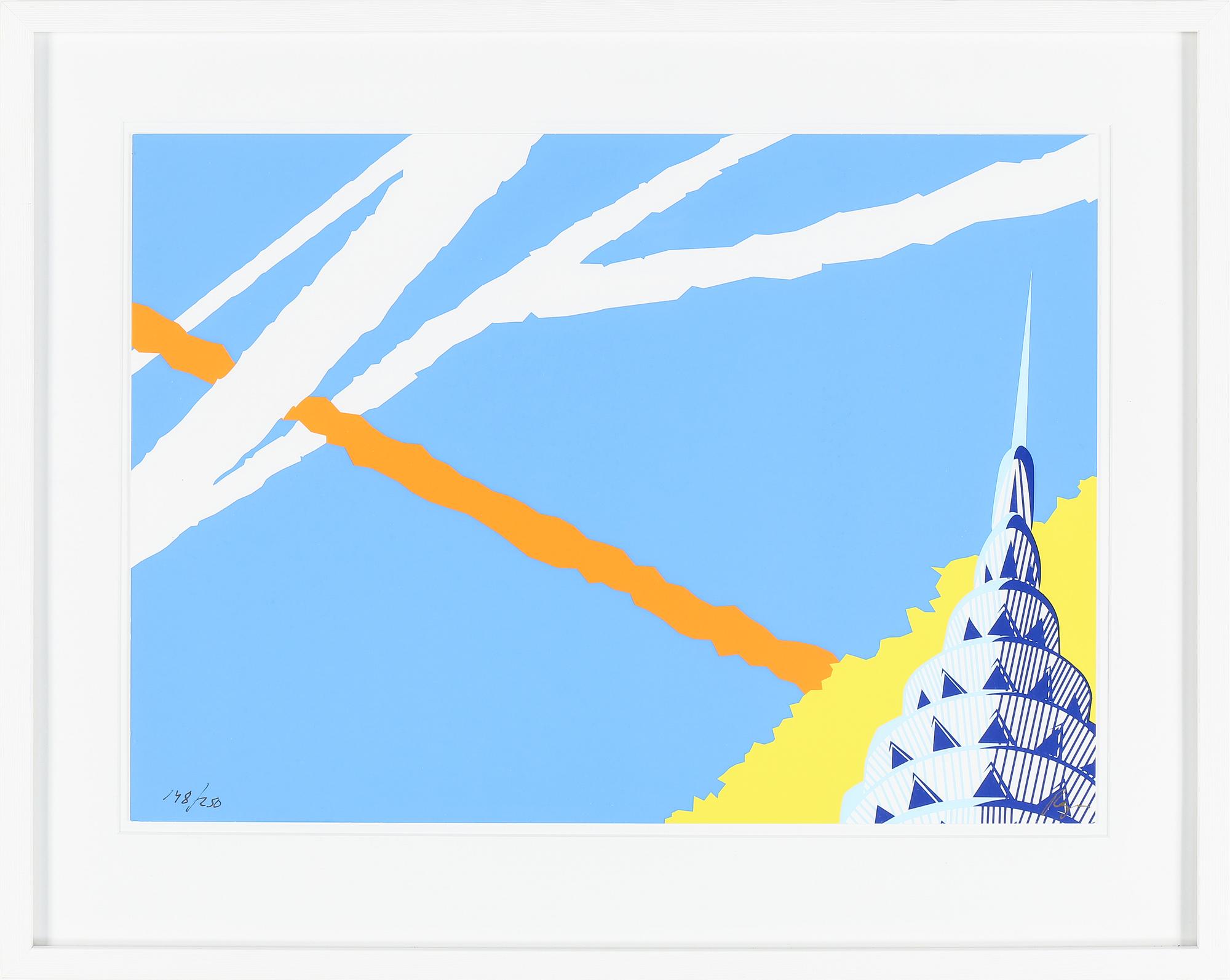 RICHARD RYAN, serigrafi, ur serien "Manhattan Octaves", signerad och numrerad. 148/250.