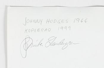 Christer Landegren, Johnny Hodges, 1966.