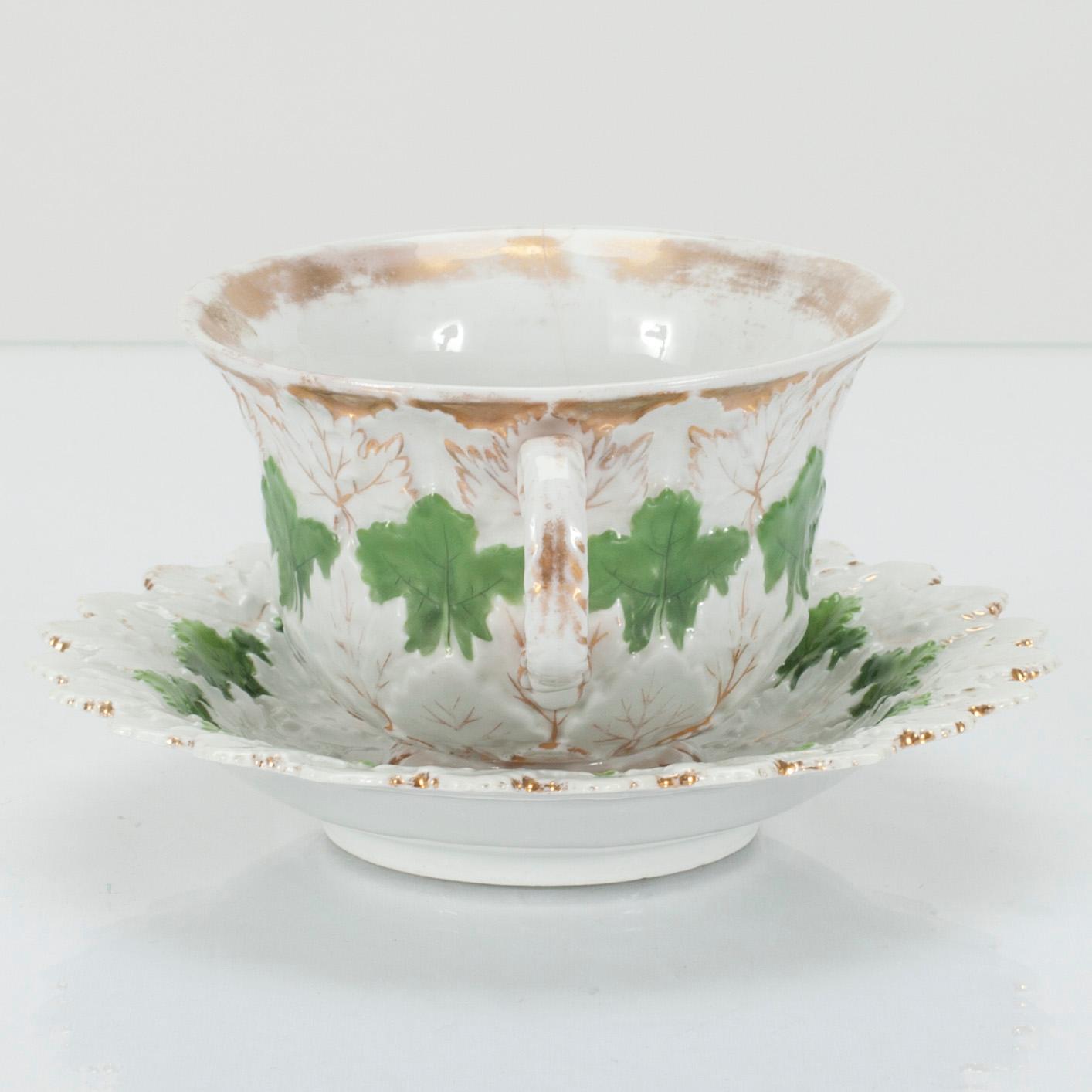 KAFFEKOPP, porslin, Meissen, 1800-tal.