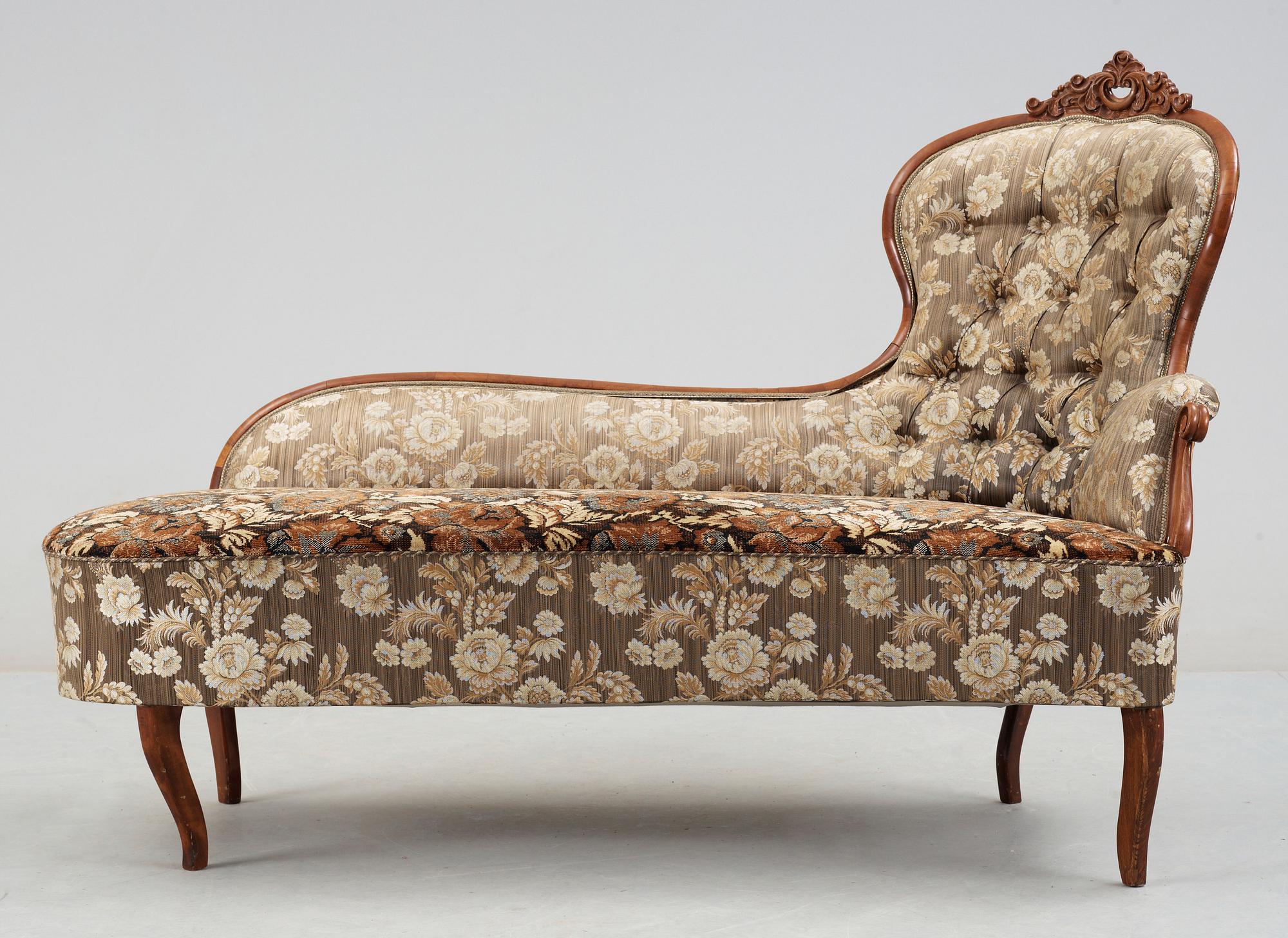 KANAPÈ, nyrokoko, 1800-talets slut.