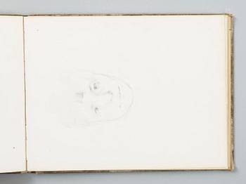 Nils Kreuger, "Skizzbok" (Sketch book).