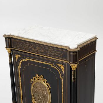 A Louis XVI style cabinet, France, late 19th Century.