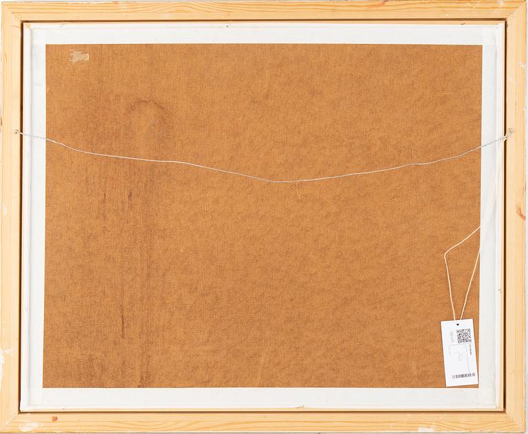 Laila Prytz, olja på pannå, signerad.