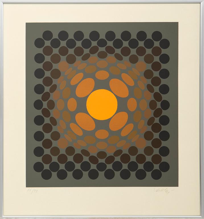 Victor Vasarely, Composition.