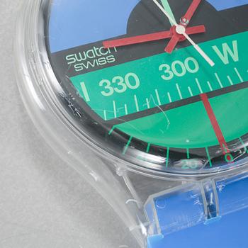 SWATCH, wall clock, dated 1987.