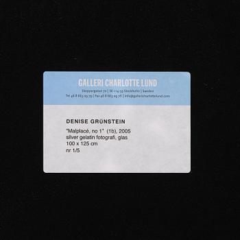 Denise Grünstein, "Malplacé, no 1" (1b), 2005.