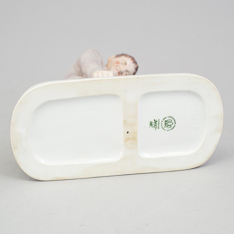 A porcelain figurine by Bing & Gröndahl, Denmark.
