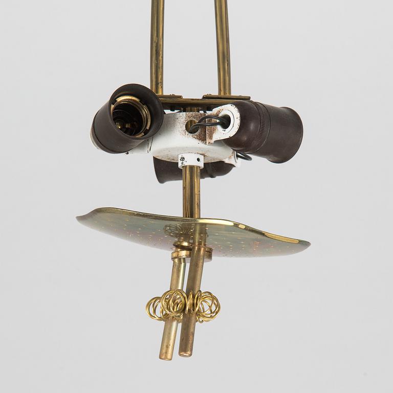Paavo Tynell, Chandelier, for Taito. Made to order 1950.