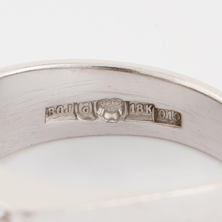 RING, gammalslipade diamanter, Guldsmedsmästarn, Göteborg, 1988.