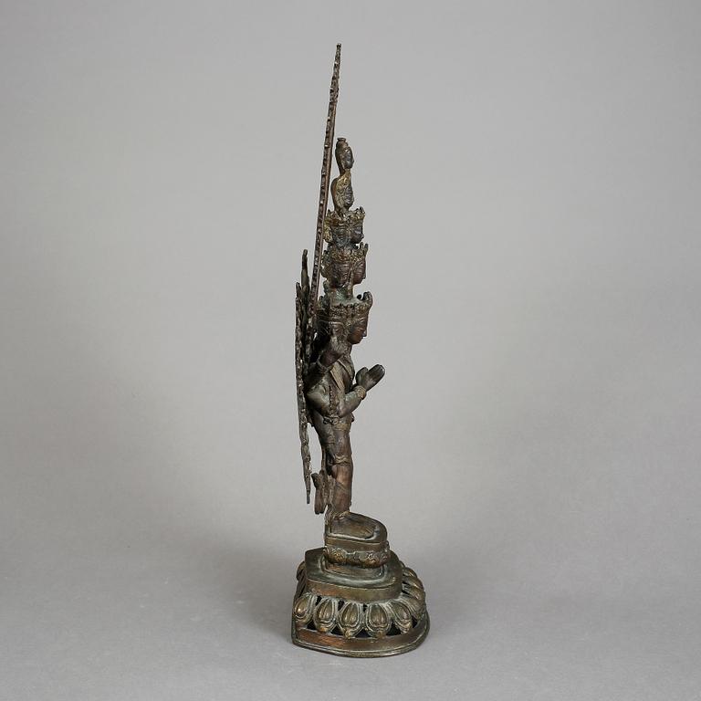 SKULPTUR, brons, modern tillverkning.