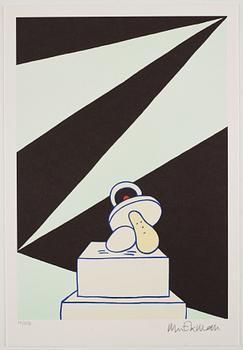 Marie-Louise Ekman, Portfolio with 20 lithographs "Monument 1981-2021".