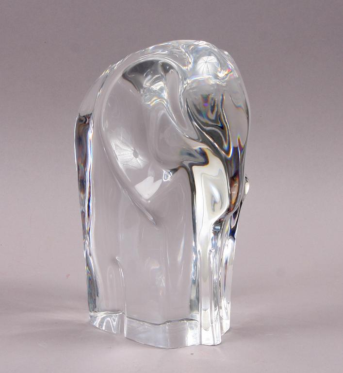 SKULPTUR, glas. Olle Alberius, Orrefors.