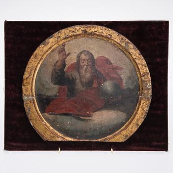 OIDENTIFIERAD KONSTNÄR, 1700-tal, olja på pannå.