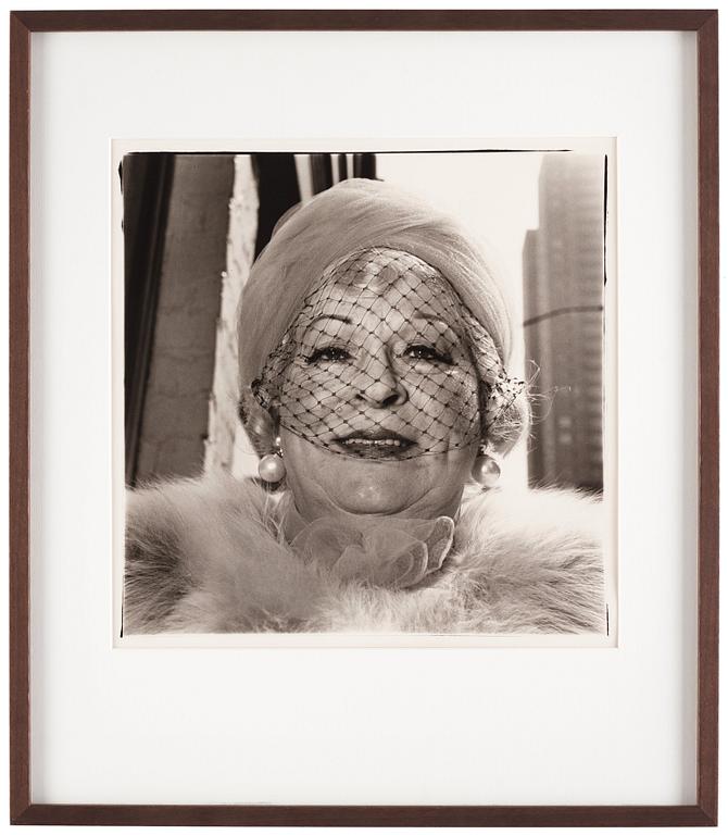 Diane Arbus, "Woman with a Veil on Fifth Avenue, N.Y.C 1968".