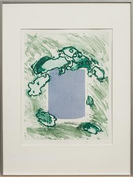 WILLIAM TILLYER, färglitografi, signerad o daterad -77, numrerad 35/60.