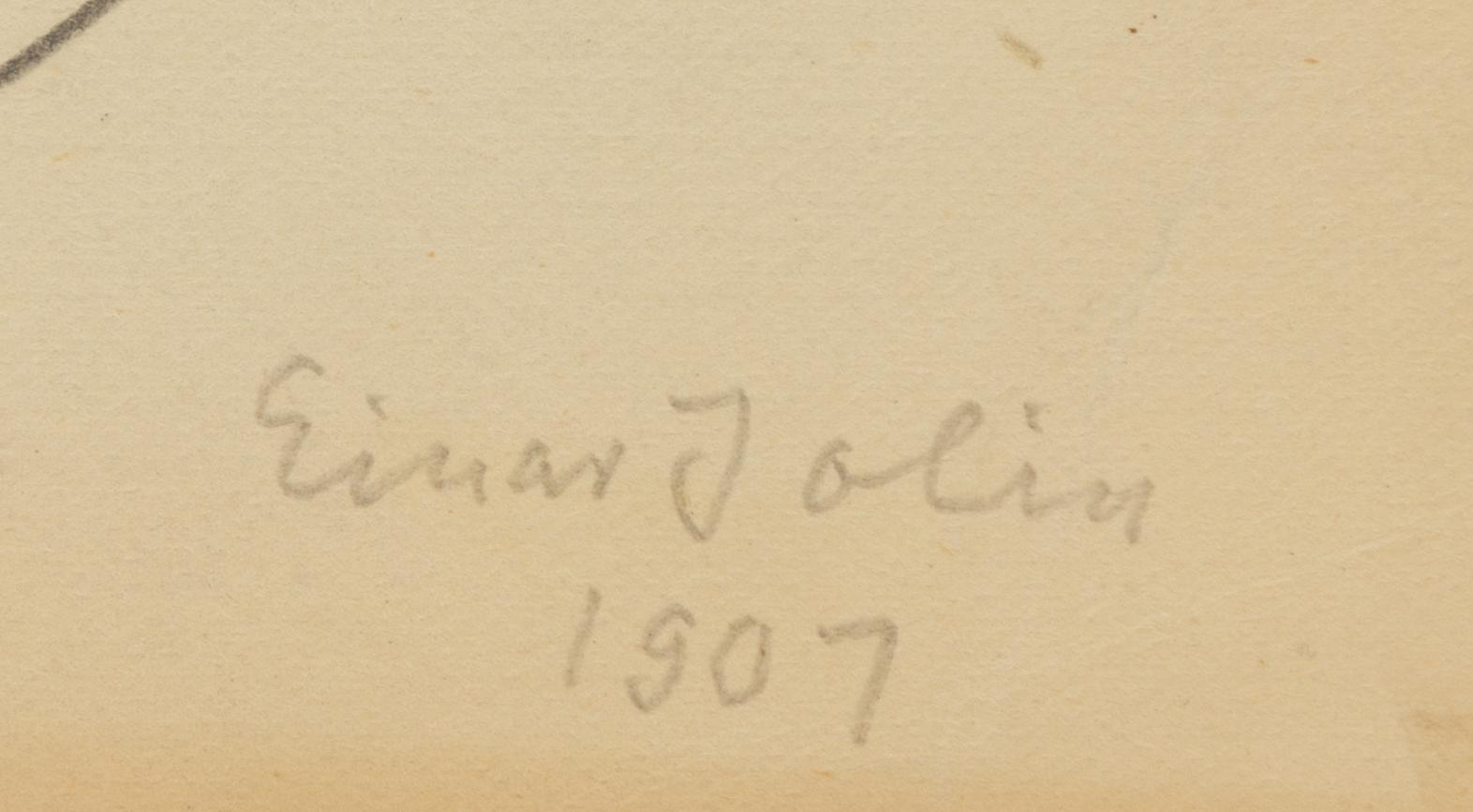 Einar Jolin, Sittande same/Sittande same a tergo.