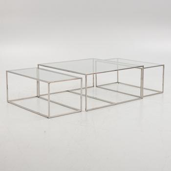 Coffee table, "Three Set Table", Ruth & Joanna, contemporary.